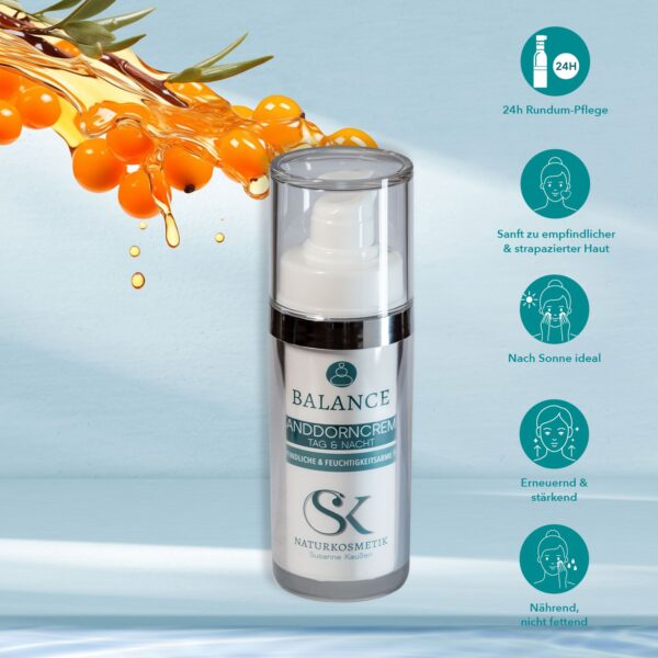 BALANCE – Sanddorncreme Tag und Nacht für empfindliche und reife Haut