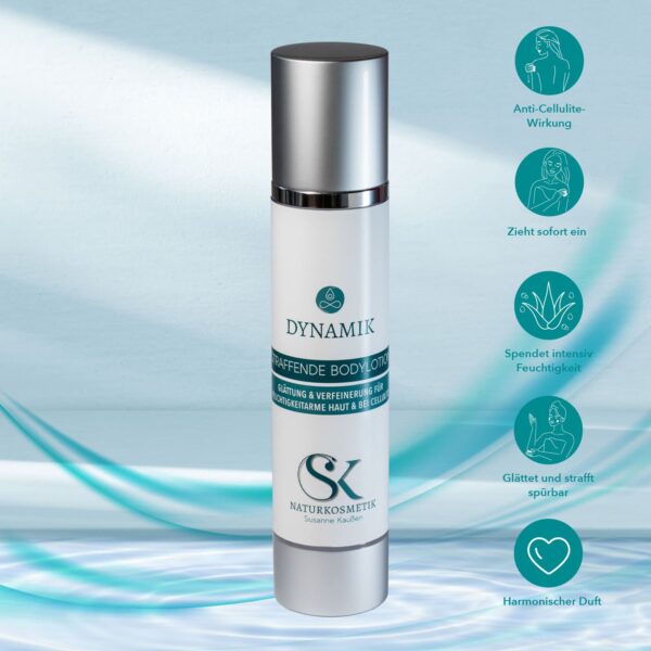 DYNAMIK – Straffende Bodylotion für feuchtigkeitsarme und anspruchsvolle Haut