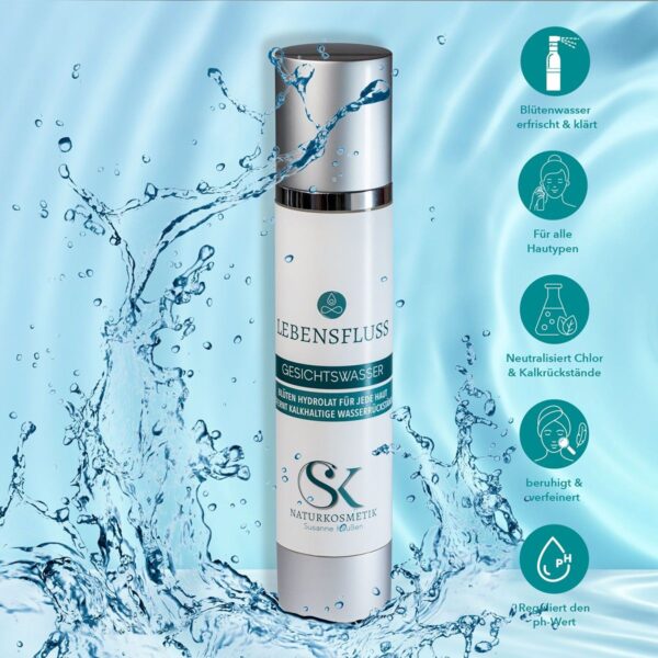 LEBENSFLUSS Gesichtswasser – Gesichtstoner für jede Haut