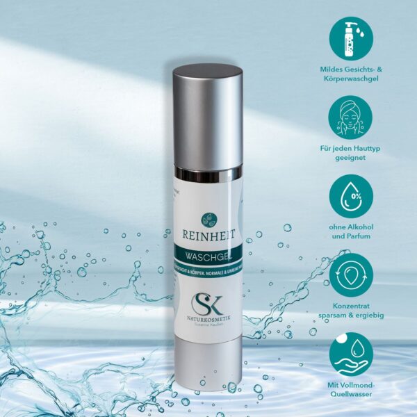REINHEIT – Mildes Waschgel für Gesicht & Körper